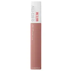 أحمر شفاه سائل Maybelline New York فائق يدوم مطفي حبر Unnude سائل مطفي أحمر شفاه 60 Poet
