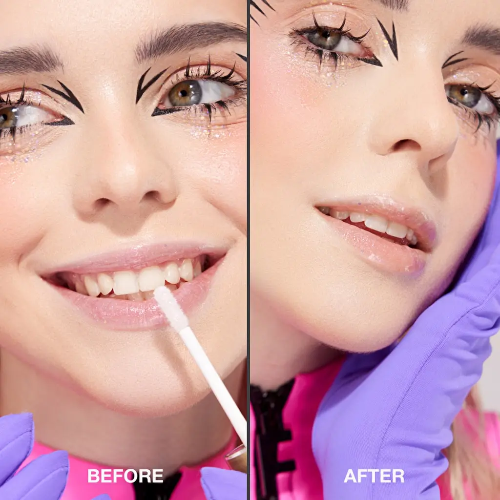 ملمع شفاه Beauty Bomb منعش شفاه ملمع 06 Cosmic قلب Ultra-Glossy بنكهة الفاكهة Flavor