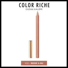 محدد شفاه Loreal Paris لون Riche شفاه قلم 630 بيج a Nu