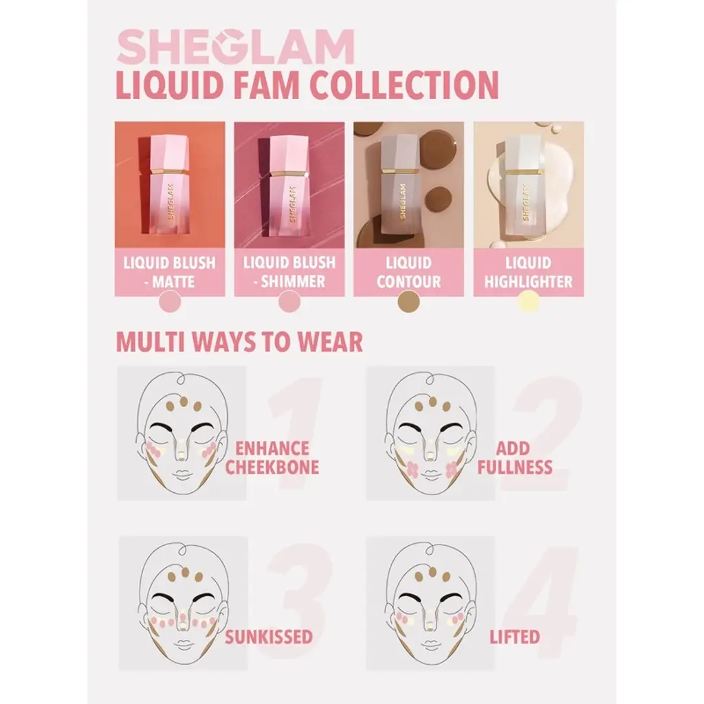 أحمر خدود Sheglam لون Bloom 301 Real Deal