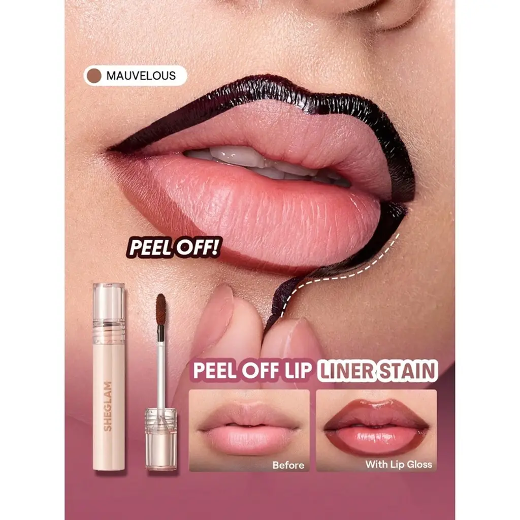 ملمع شفاه Sheglam Fall خط صبغة شفاه ملمع 010 Mauvelous