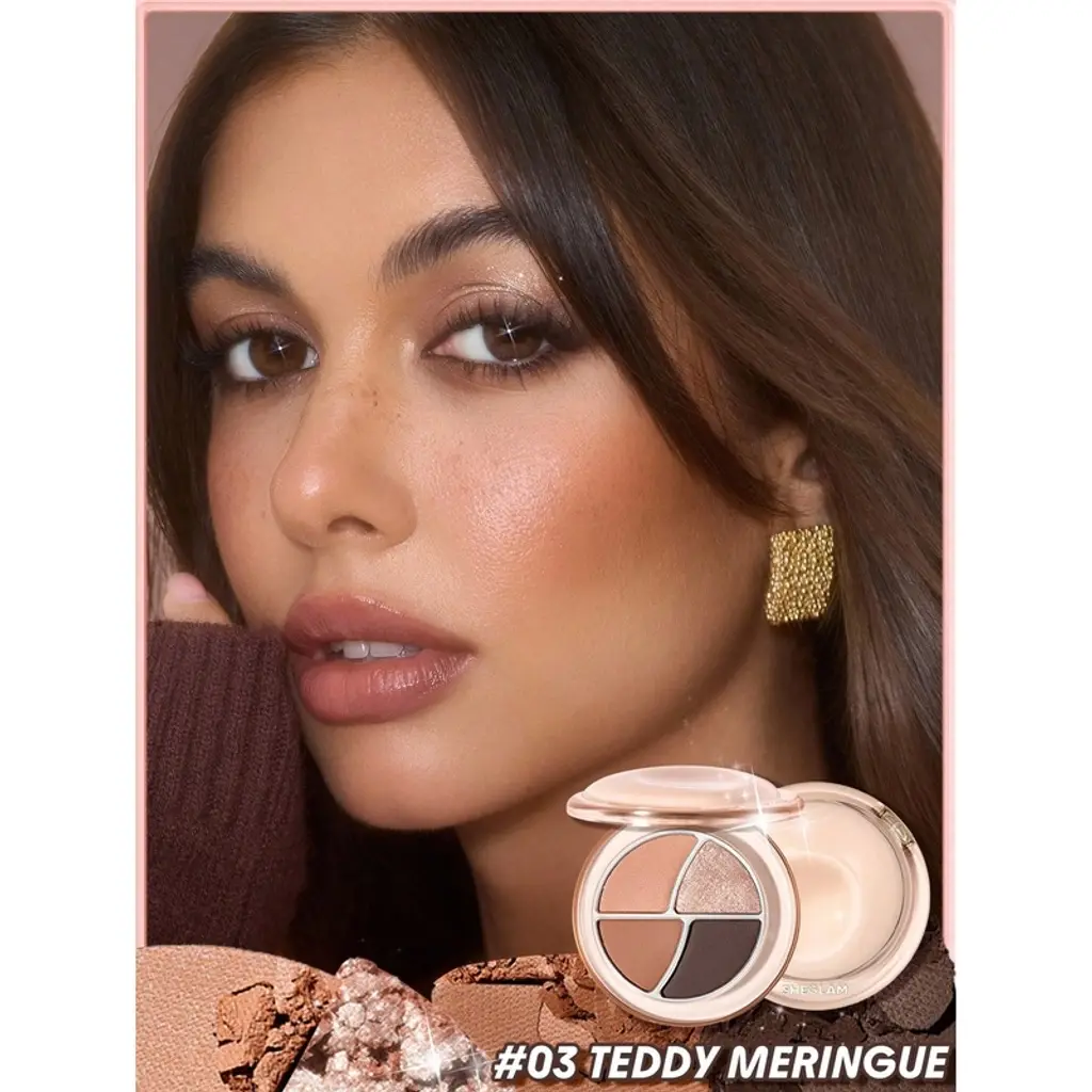 ظلال عيون Sheglam Daydreamer صغير ظلال باليت Teddy Meringue