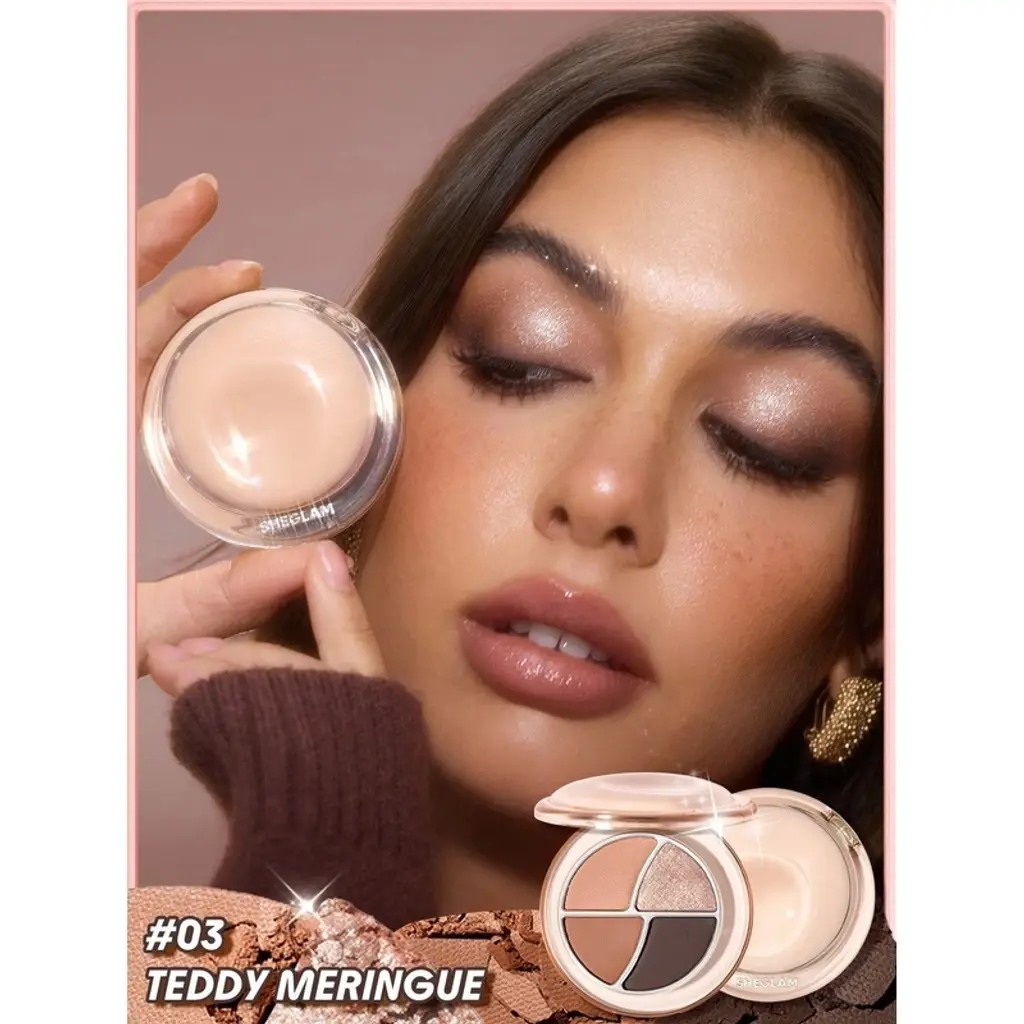 ظلال عيون Sheglam Daydreamer صغير ظلال باليت Teddy Meringue
