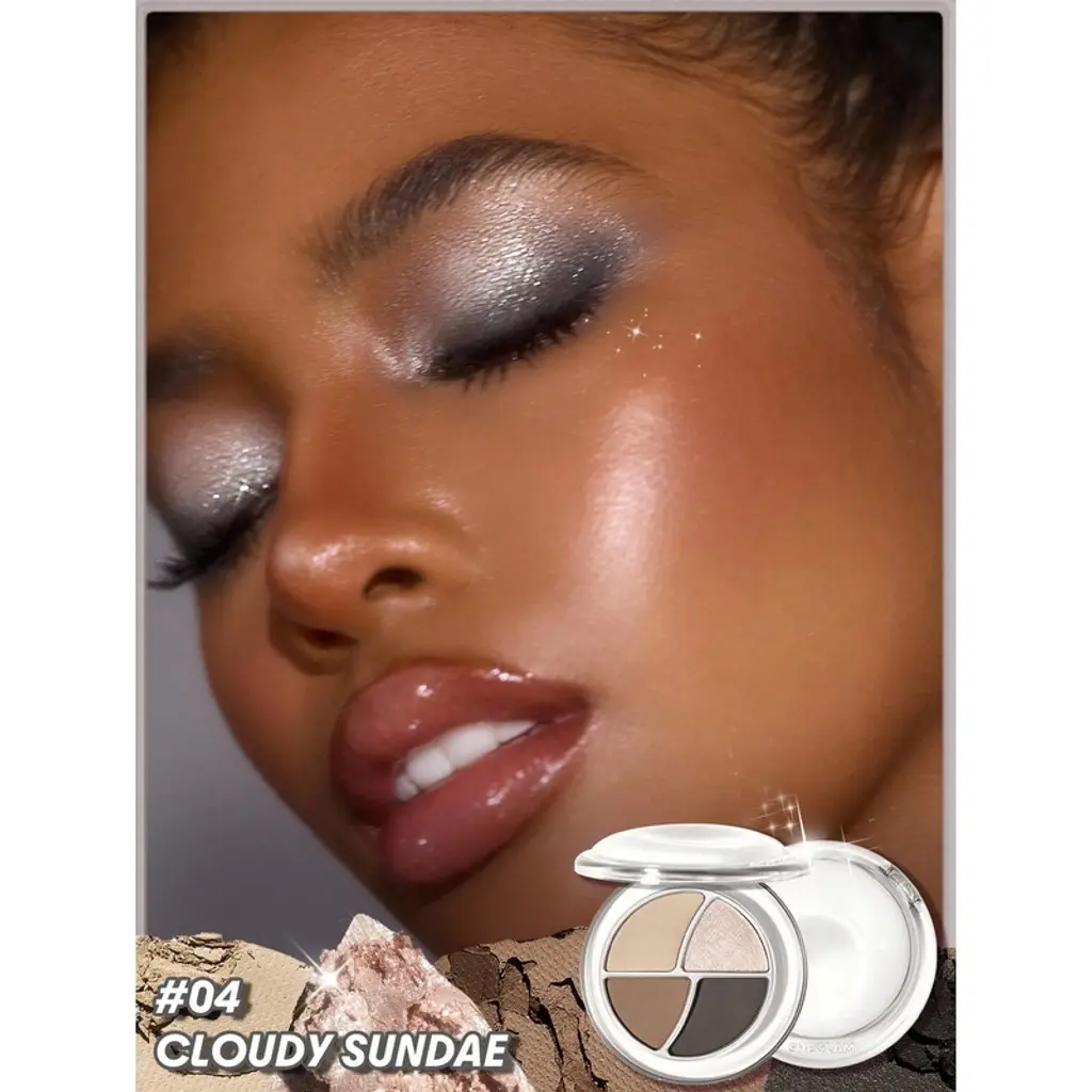 ظلال عيون Sheglam Daydreamer صغير ظلال باليت Cloudy Sundae