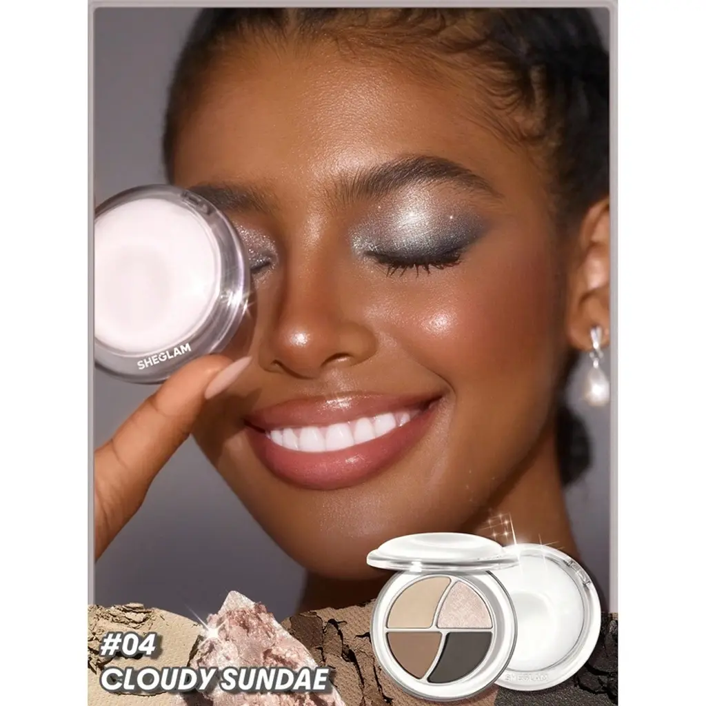 ظلال عيون Sheglam Daydreamer صغير ظلال باليت Cloudy Sundae