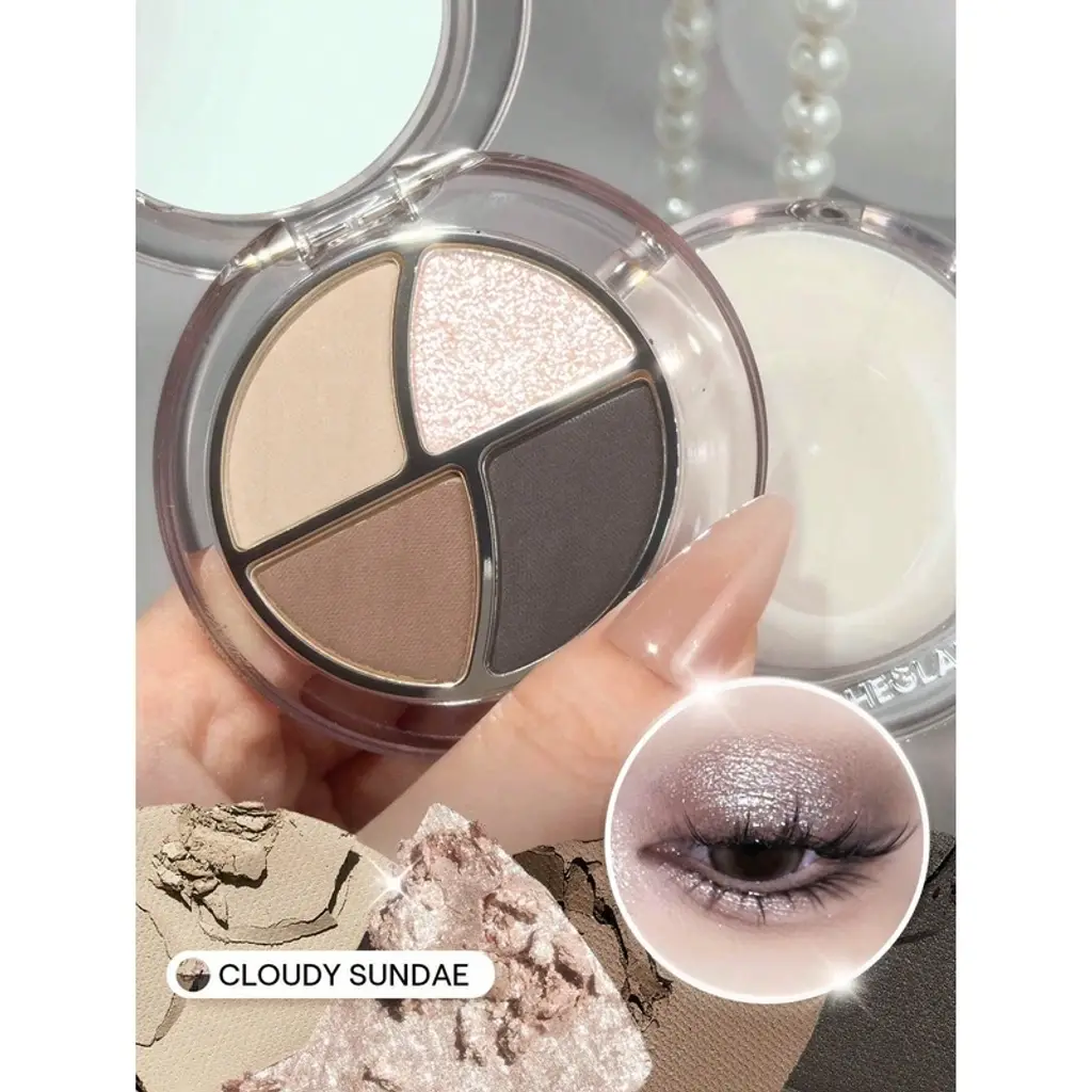 ظلال عيون Sheglam Daydreamer صغير ظلال باليت Cloudy Sundae