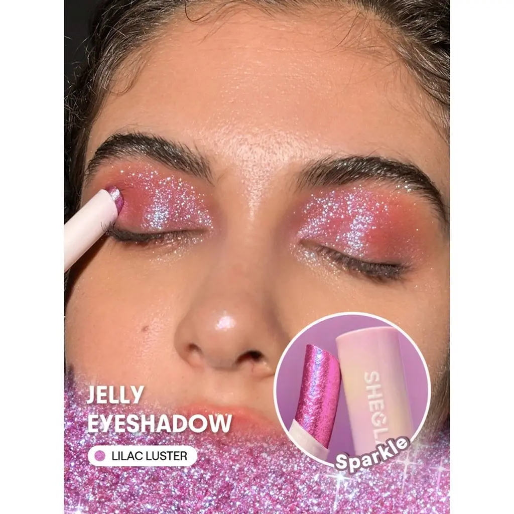ظلال عيون Sheglam جل طلاء لامع بشكل قلم ظلال ليلكي Luster