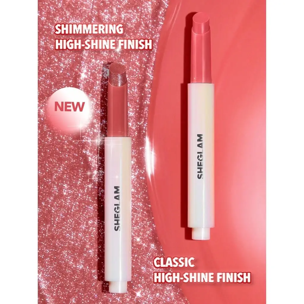 ملمع شفاه Sheglam Pout مثالي مكثف للامتلاء أحمر شفاه 114 وردي Flamingo