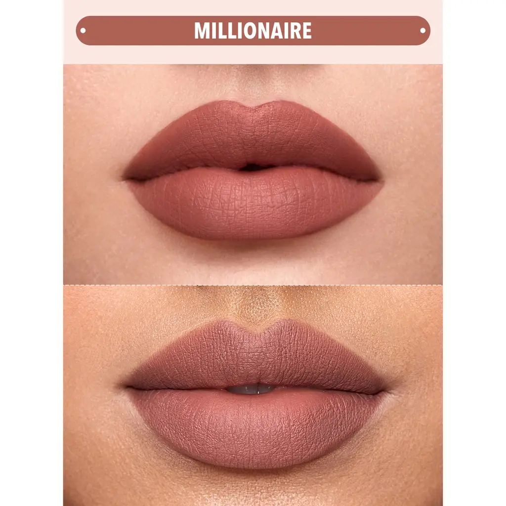 أحمر شفاه سائل Sheglam مطفي Allure سائل سائل أحمر شفاه 020 Millionaire