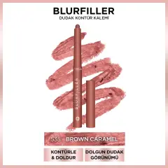 محدد شفاه Loreal Paris Blurfiller شفاه كونتور قلم 535 بني كراميلي
