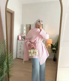 تونيك بقماش الكتان