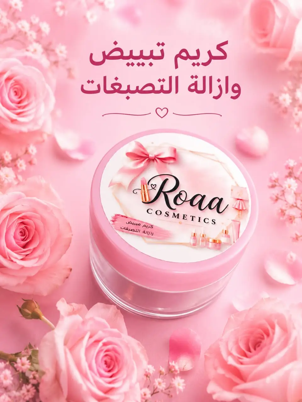 كريم التفتيح وازالة التصبغات
