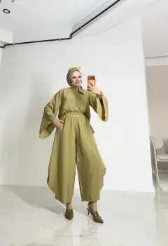 طقم تمارا ثلاثي سروال