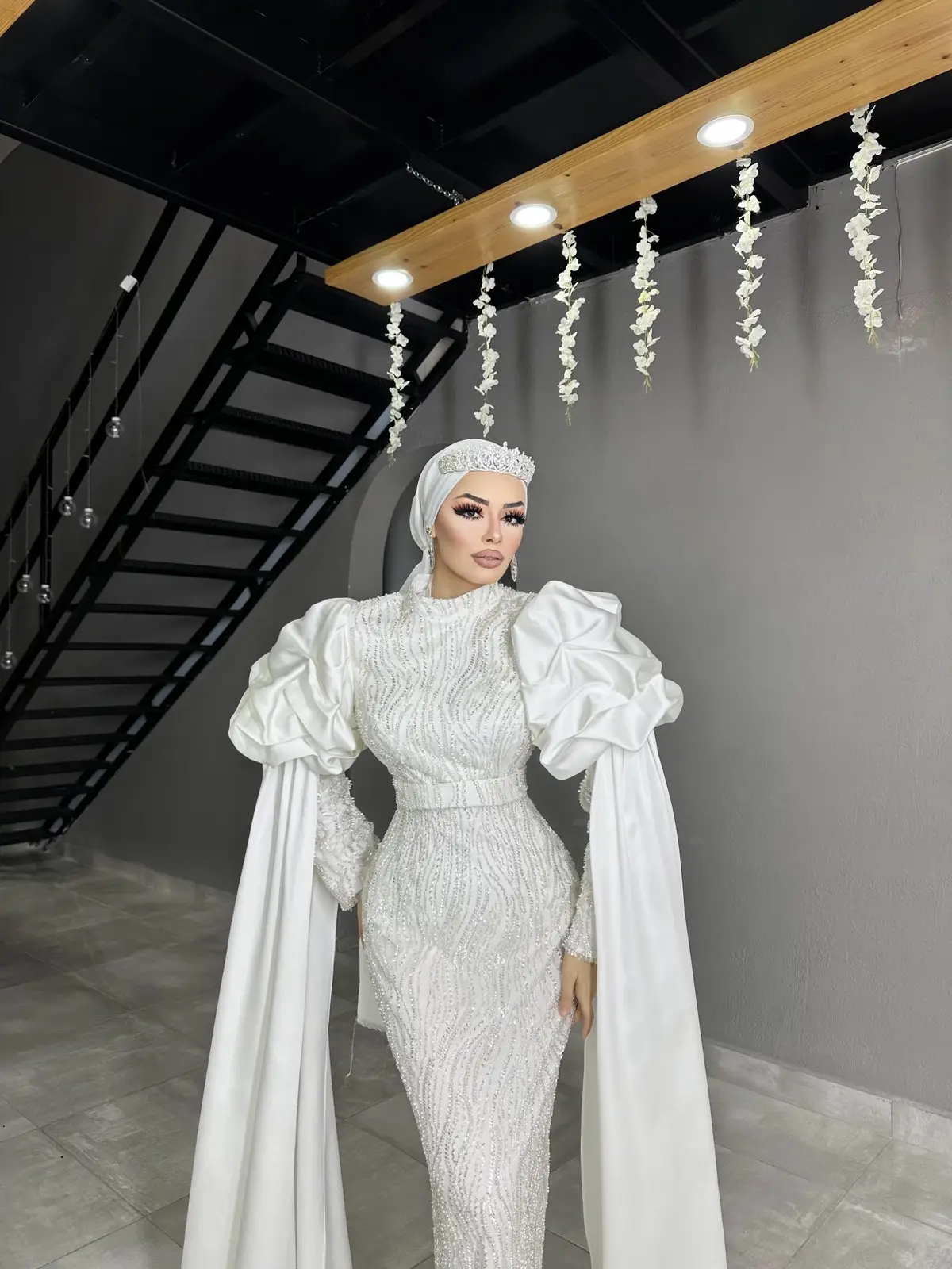 Özel Tasarım Kuğu Model Abiye