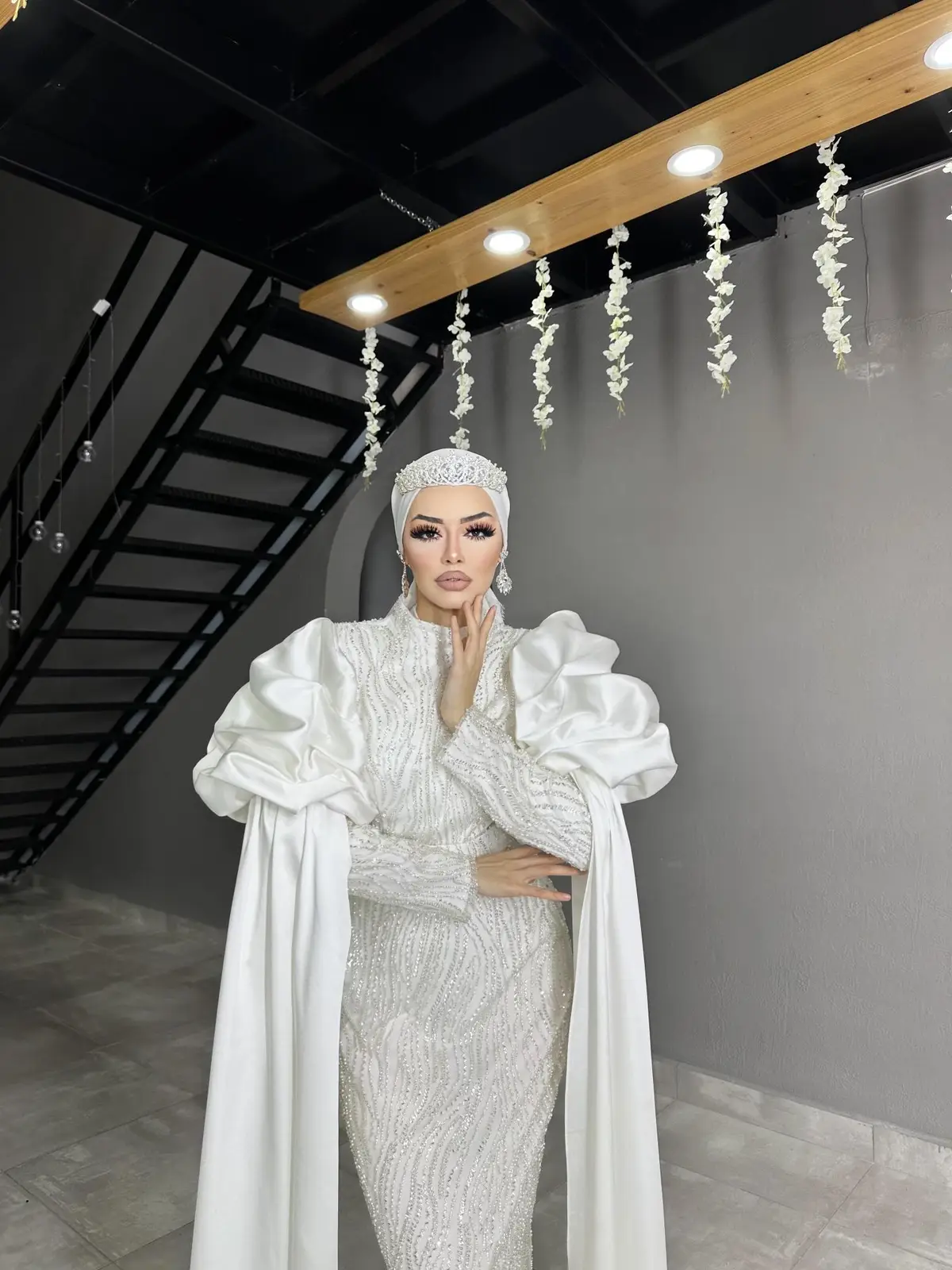 Özel Tasarım Kuğu Model Abiye