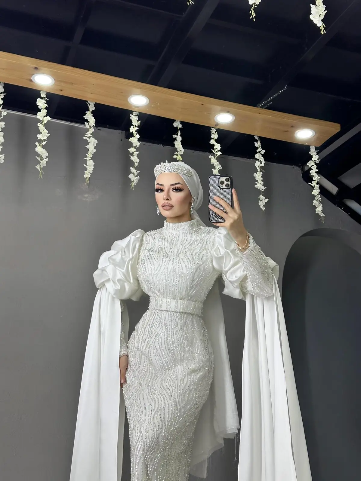 Özel Tasarım Kuğu Model Abiye