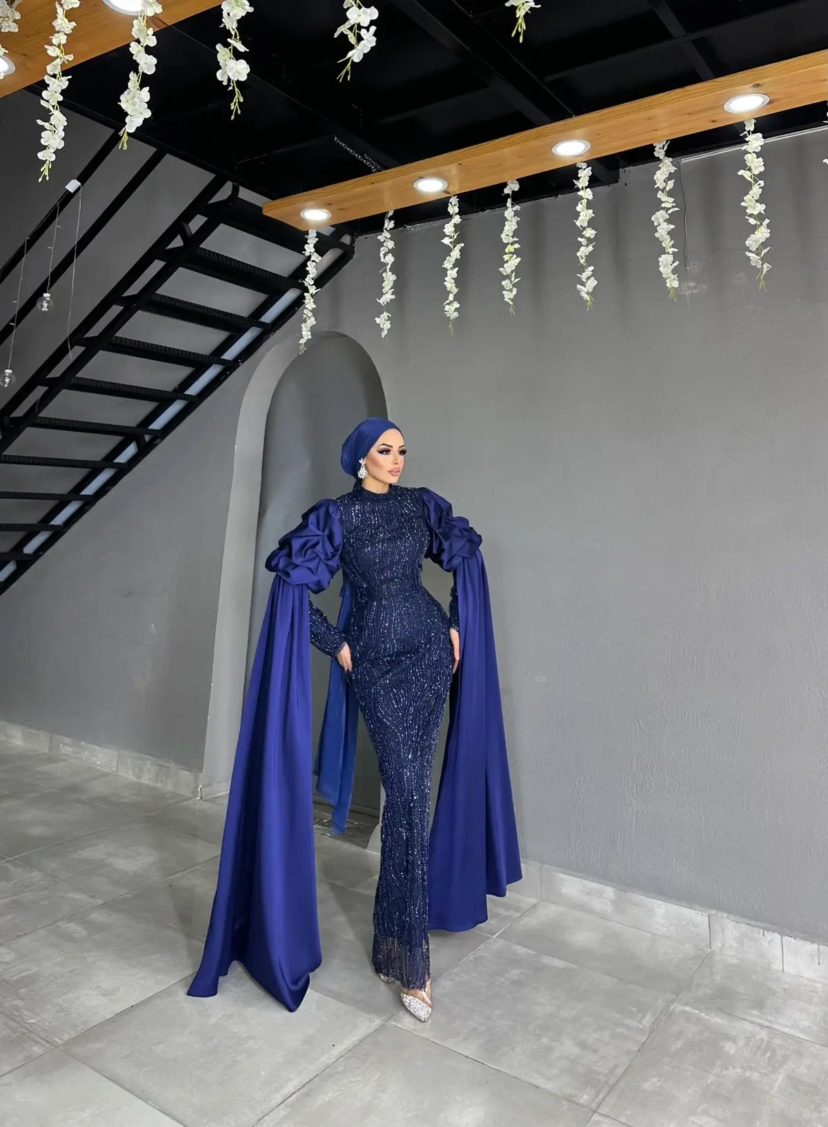Özel Tasarım Kuğu Model Abiye