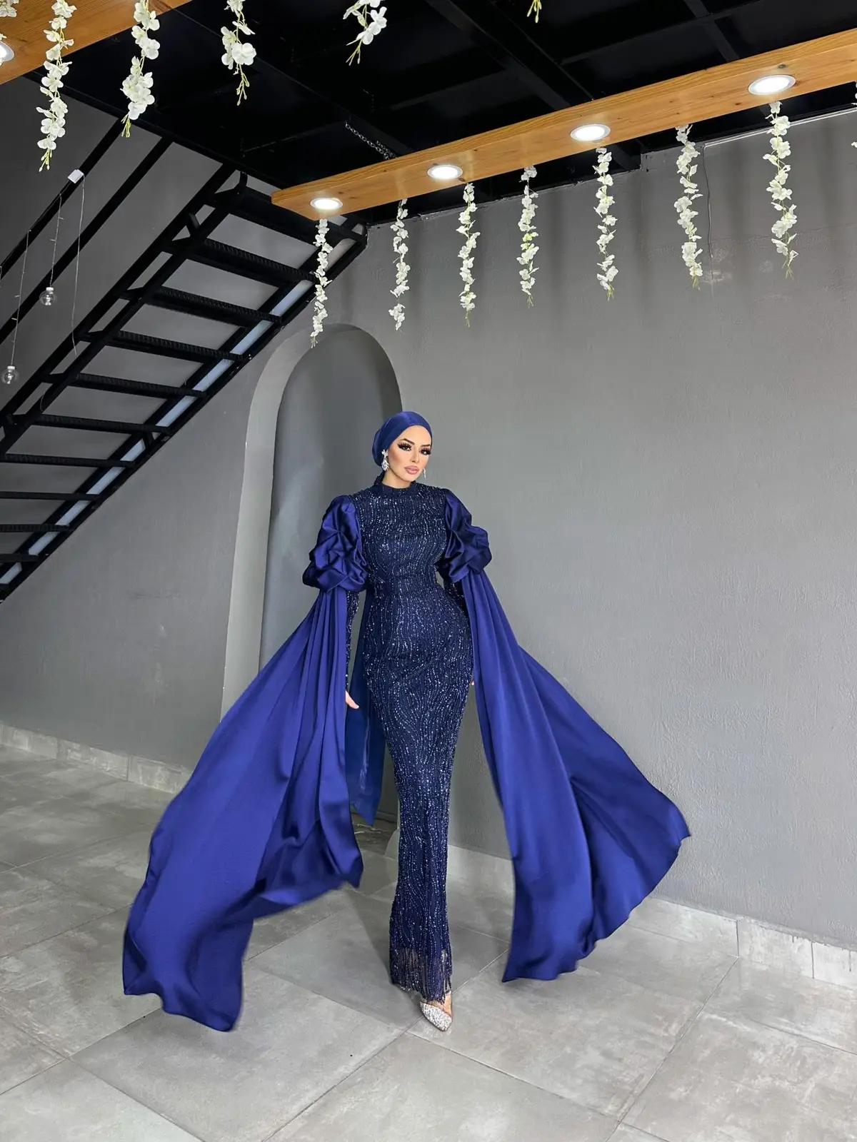 Özel Tasarım Kuğu Model Abiye