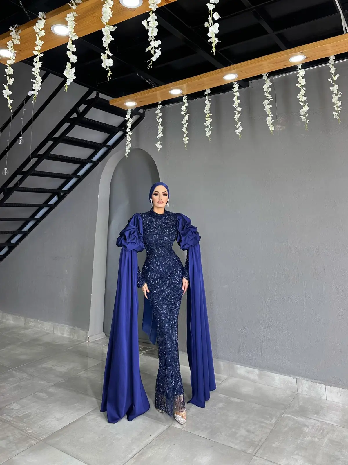 Özel Tasarım Kuğu Model Abiye
