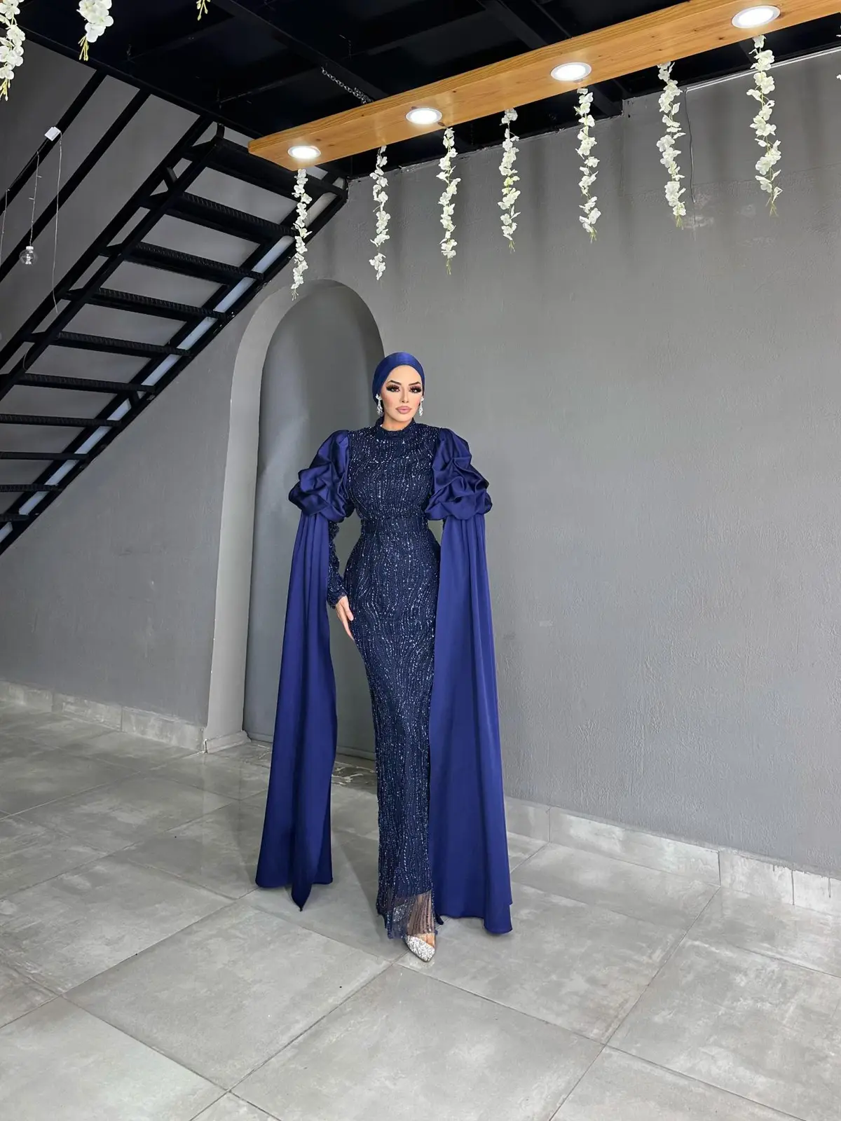 Özel Tasarım Kuğu Model Abiye