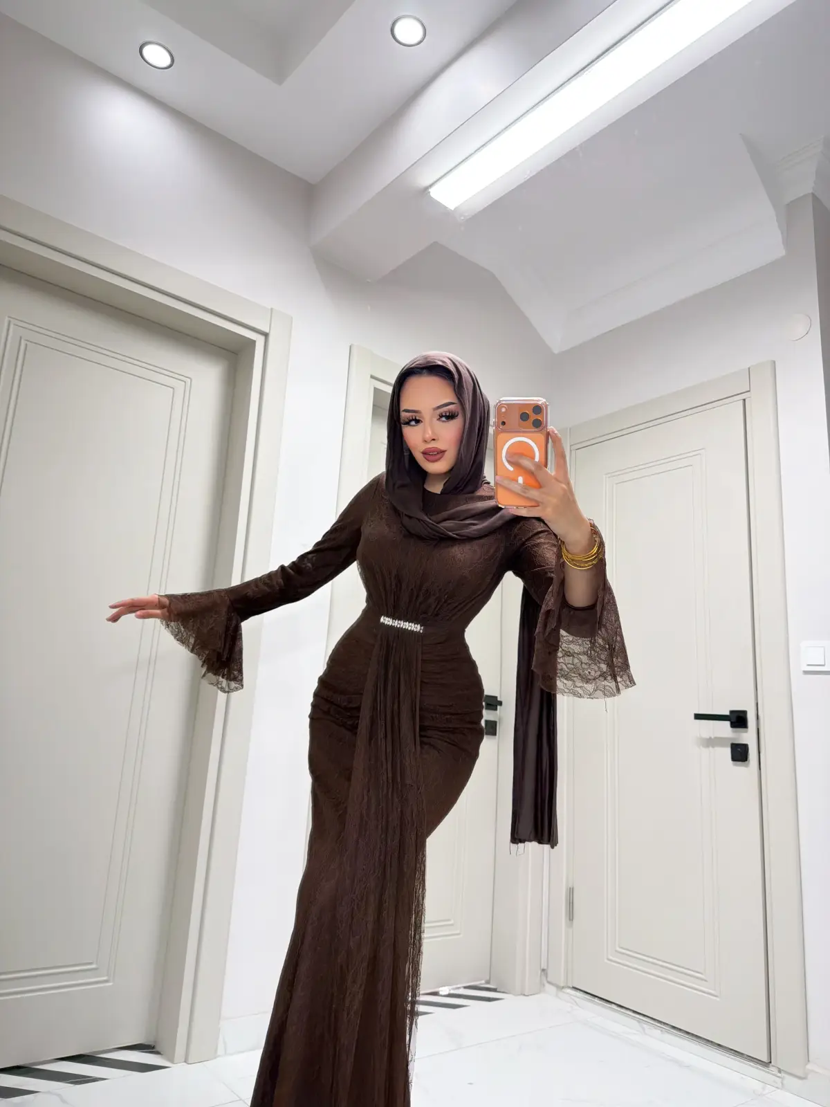“AURA” Pinterest balık dantel abiye